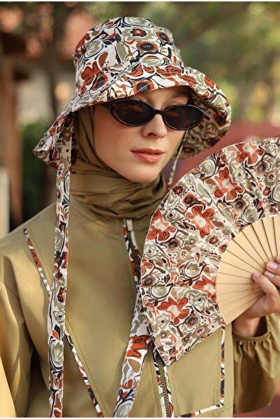 HEQA Πανί κολύμβησης ανοιχτόχρωμο πηλό