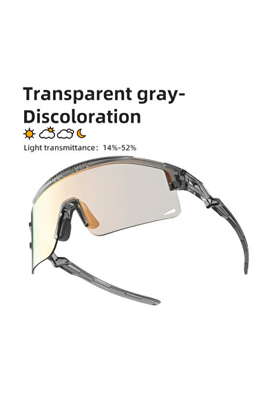 ROCKBROS 14110023003 New Cycling Glasses Ultralight Photochromic Anti-Fog Cyc...