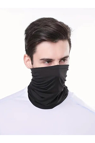 Choice وشاح أسود من الحرير الجليدي الواقي من الشمس قابل للتهوية، وشاح سحري لل...