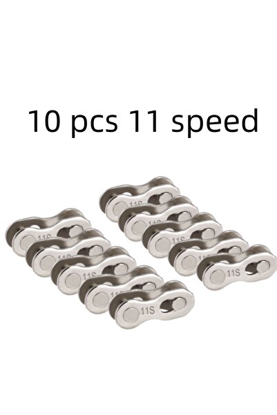 Choice 10 قطع من وصلة سلسلة الدراجة الرئيسية ذات 11 سرعة وصلة سريعة الفك لسلس...