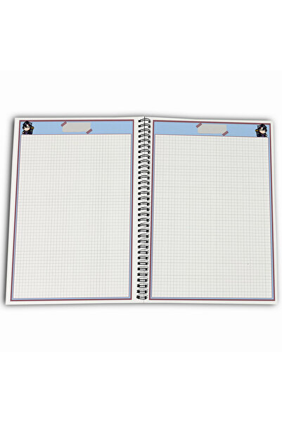 Define Moyas Genshin Impact Wriothesley Checkered A4 School Notebook 72 Sheets Model 1