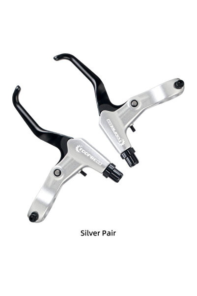 Choice مقبض فرامل دراجة TOOPRE FR5 من سبائك الألومنيوم الفضي للدراجات الجبلية...