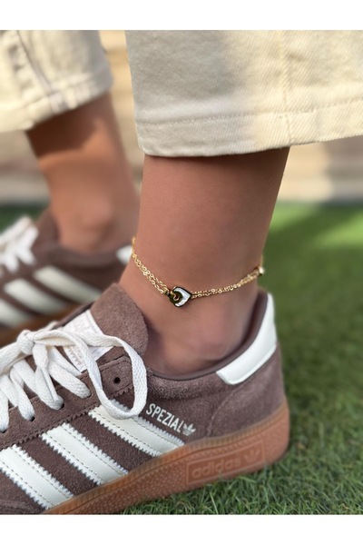 İNN JEWELLERY Steel Anklet Bracelet Anti-Tarnish Antiallergic Figured (2 Years Importer Warranty)