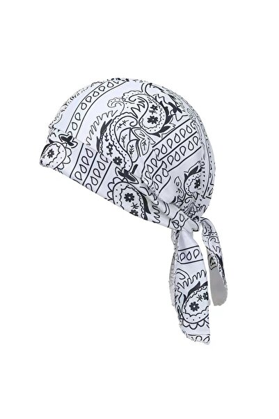 Choice وشاح أبيض مطبوع عليه نقشة بيزلي للرجال والنساء، مناسب للصيف والربيع، و...