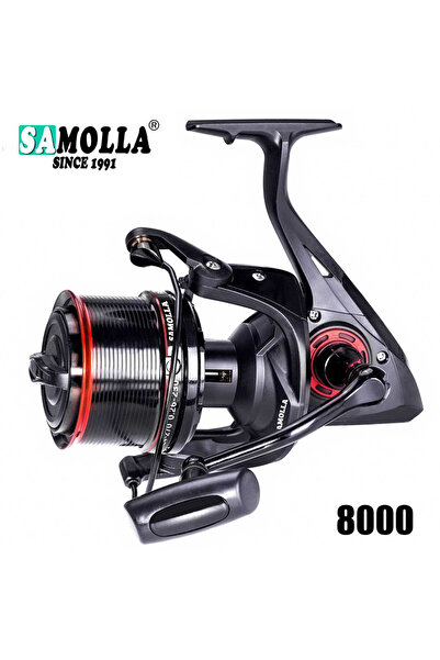 Choice5 بكرة صيد دوارة BLACK 8000، 12+1BB، سرعة عالية 4.6:1، 25 كجم، أقصى قوة...