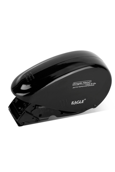 Choice1 موزع شريط EAGLE أسود مع شريط لفة واحد، قطع تلقائي، تشغيل بيد واحدة، م...