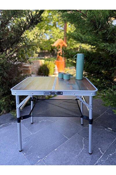 MODULBOX KATLANABİLİR, AYARLANABİLİR, ALÜMİNYUM, 45X60 CM, KAMP MASASI, PİKNİ...