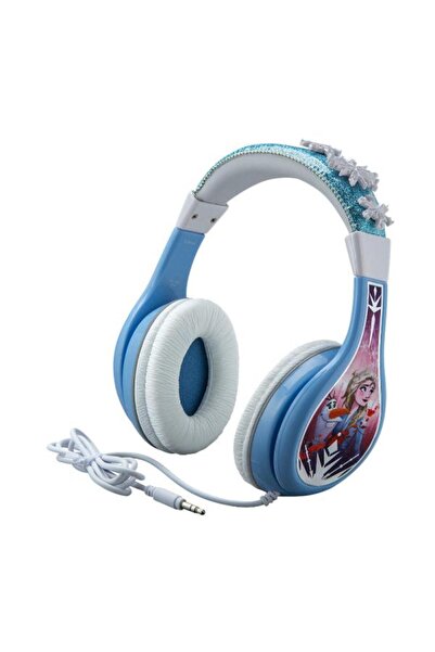 OEM Παιδικά ακουστικά Frozen 2, υποδοχή 3.5 mm, ηλικίες 3+, Λευκό/Μπλε
