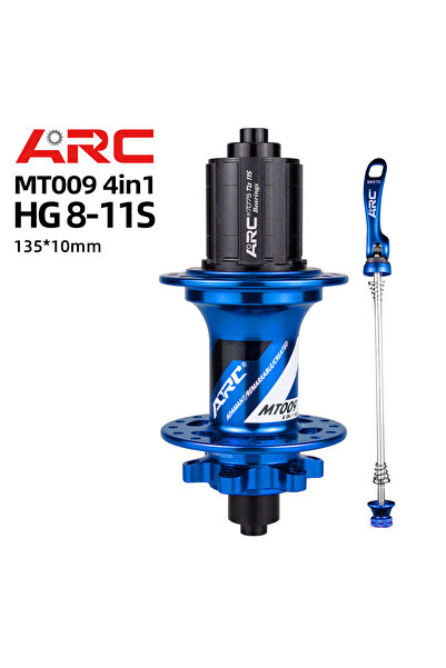 Choice محور دراجة أزرق 135X10 HG ARC MT009 سرعات 8/9/10/11/12 محاور فرامل قرص...