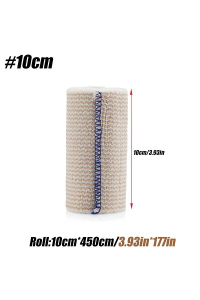 Choice 10CM-2PCS 2 Roll Elastic Compression Bandage Wrap - Premium Quality with Self-Closure, Athletic Spor