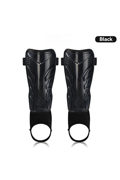 Choice S Black Loogdeel Soccer Shin Guards for Kids Youth - Protective Soccer Equipment for Boys Girls - Ad