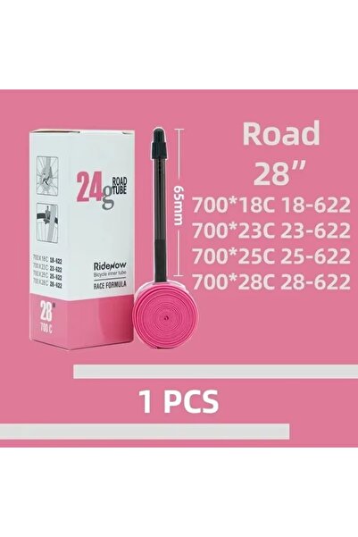 Choice إطار دراجة داخلي من الألومنيوم من بريستا فالف 700 سي، مقاس 65 مم، من رايد ناو، خفيف الوزن للغاية، مصنوع من مادة TPU، مقاس 700 سي