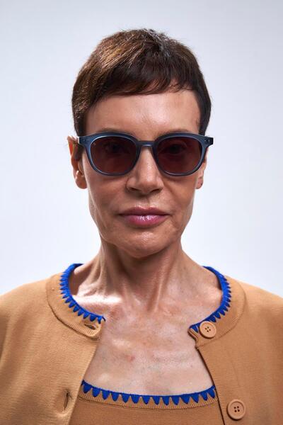 Bilge Karga Nova Blue Brown Gradient Sunglasses