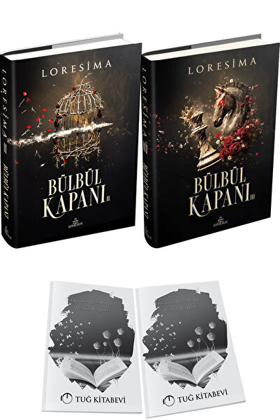 Ephesus Yayınları Bülbül Kapanı 2 Ciltli ve Bülbül Kapanı 3 Ciltli + Hediyeli