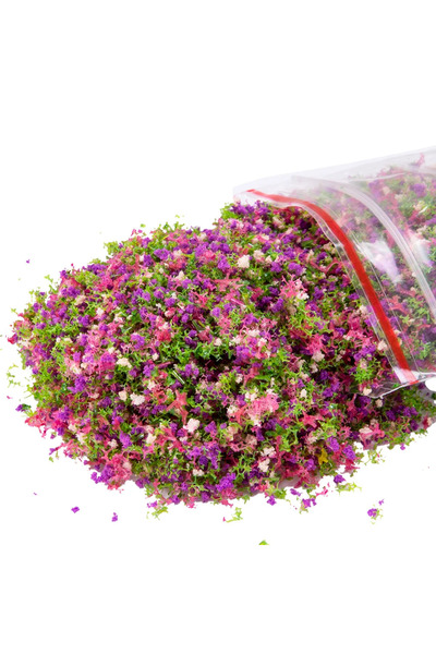 Choice1 YH-03 Tree Powder Colorful realistic ground cove grass soil Scene For Ho N scale Train elements in r