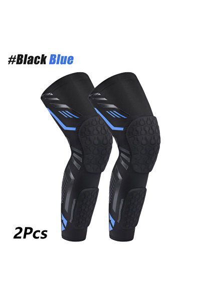 Choice M BlackBlue- قطعتان من دعامات الركبة، وسادات الركبة والساق المقاومة لل...