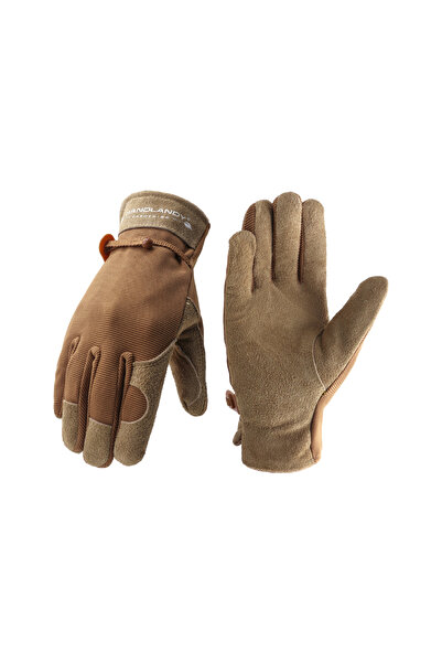 Choice قفازات البستنة L HANDLANDY للنساء مرنة ومتينة، قفازات عمل متعددة الاست...