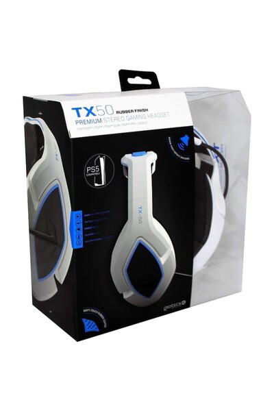 GIOTECK Gaming Stereo Headphones TX-50 with Wire for PlayStation 4 and 5