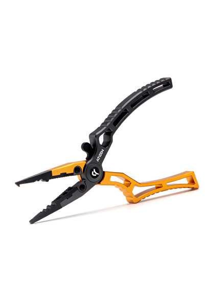 Choice كماشة صيد من الألومنيوم من Yellow Booms Fishing X1، مجموعة أدوات صيد ا...