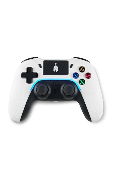 Spartan Gear Controler Spartan Gear Aspis 4, white/black, for PC (wired) and PlayStation 4 (wireless)