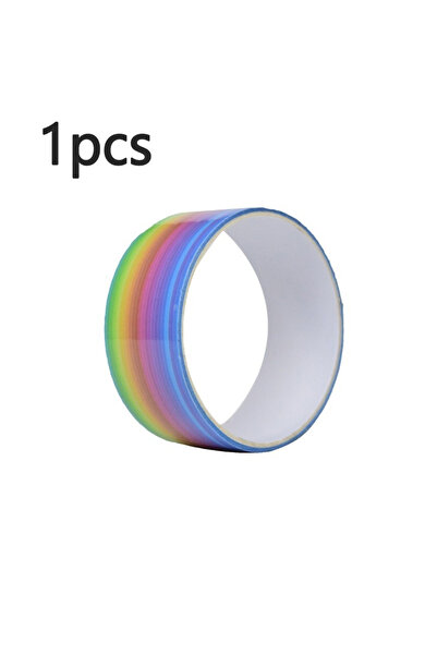 Choice 5 أمتار، قطعة واحدة من كرات قوس قزح، كرات لاصقة، غراء متدحرج، شريط لاص...