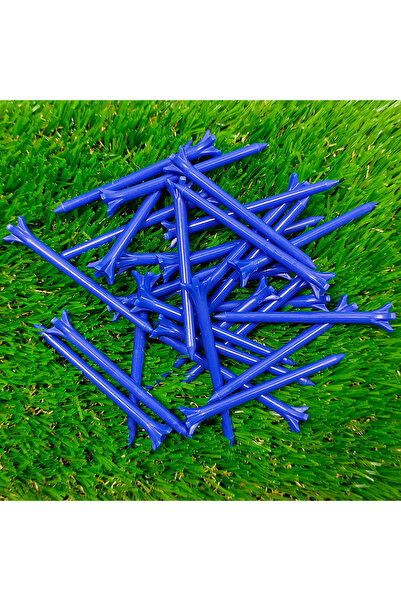 Choice مجموعة من 40 قطعة من مضارب الجولف البلاستيكية باللون الأزرق، مقاس 2-3/...