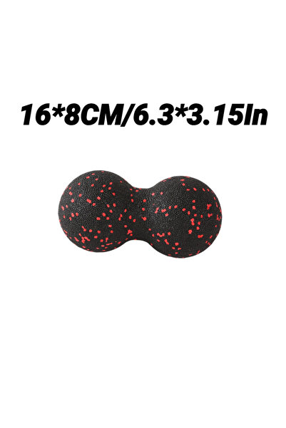 Choice Red 16x8CM EPP Yoga Peanut Balls Body Massage Fascia Ball Suit Foam Hi...
