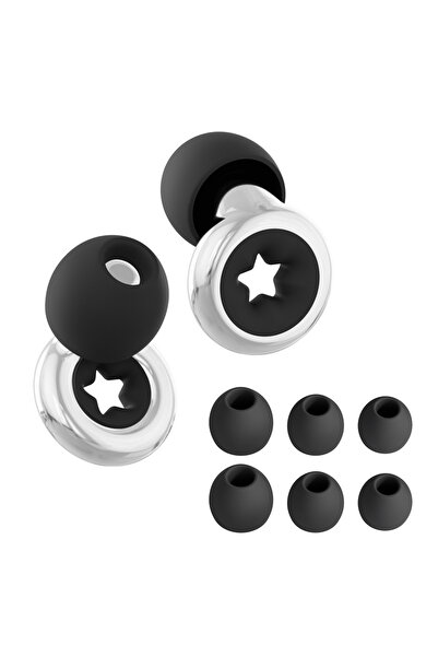 Choice سدادات أذن فضية لتقليل الضوضاء وكتم الصوت للحصول على تغطية إضافية للحف...