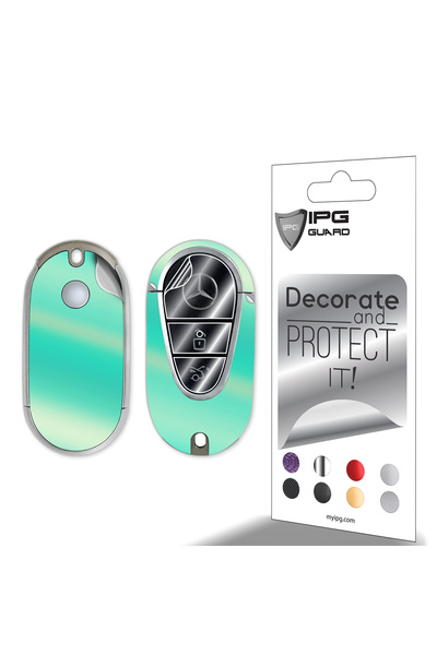 Ipg Mercedes C E S GLC CLE EQE EQS SL Smart Key Protector – مجموعة الملصقات (...