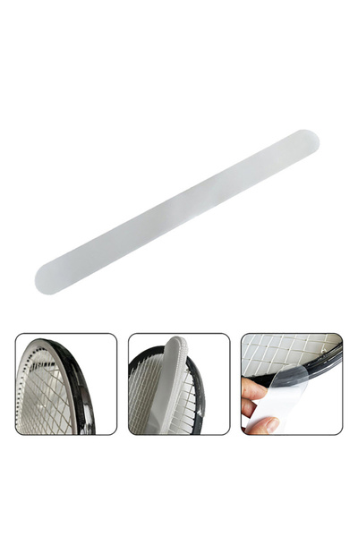 Choice 1PC Transparent Tennis Racket Paddle Head Protection Tape Reduce Friction Sticker TPU Protection Tap