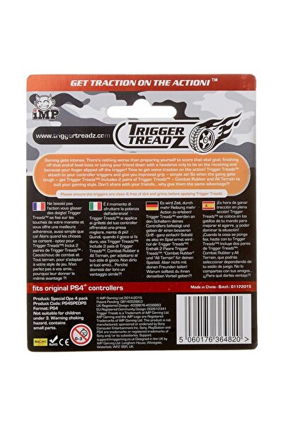 iMP Tech Set Accesorii Trigger Treadz Special Ops 4 Trigger Treadz Pack PS4