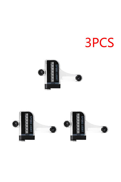 Choice 3 قطع 1-3 قطع دراجة ركوب الدراجات إطار دراجة صمام عجلة 14 مصباح تحذير ...