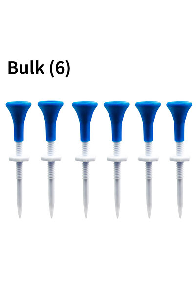 Choice 6pcs no pack Caiton 5pcs Premium 85mm Plastic Golf Tees, Adjustable 22...