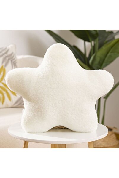 Choice وسادة نوم لطيفة وناعمة للغاية على شكل نجمة بيضاء متعددة الألوان مقاس 4...