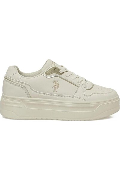 U.S. Polo Assn. U.S.POLO ASSN CAROLINE 5PR BEJ COMFORT CASUAL ANATOMİK SPOR AYAKKABISI