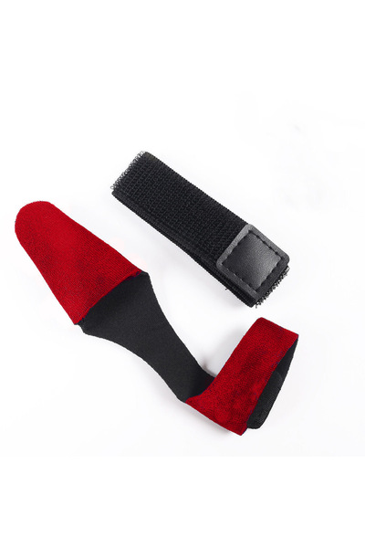 Choice غطاء قضيب الصيد المرن الأحمر لحماية قضيب الصيد، حزام قضيب الصيد الخاص،...