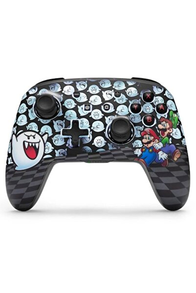 Powera Enhanced Wireless Controller for Nintendo Switch, Lumectra RGB Ghost Design, Ergonomic