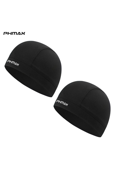 Choice 4501-2 عبوة من قبعة ركوب الدراجات PHMAX المصنوعة من حرير الثلج، قبعة ر...