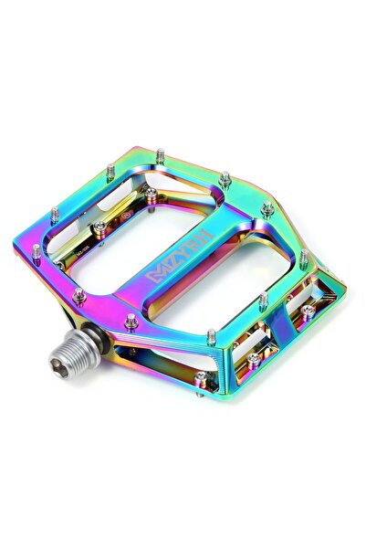 MZYRH دواسات الدراجات MZ326 Rainbow Rainbow خفيفة الوزن من الألومنيوم للدراجا...