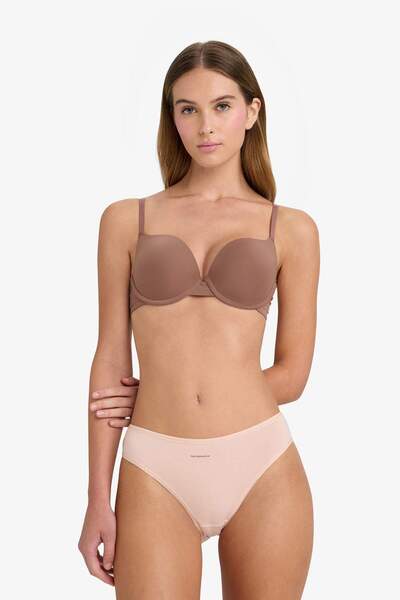 DeFacto Push up Micro Covered Half Filled Underwire T-Shirt Bra Fall in Love Z3350Az25Au