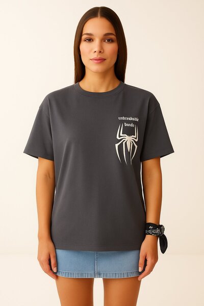 İKLİM LİFE Μπλουζάκι Spider με τύπωμα