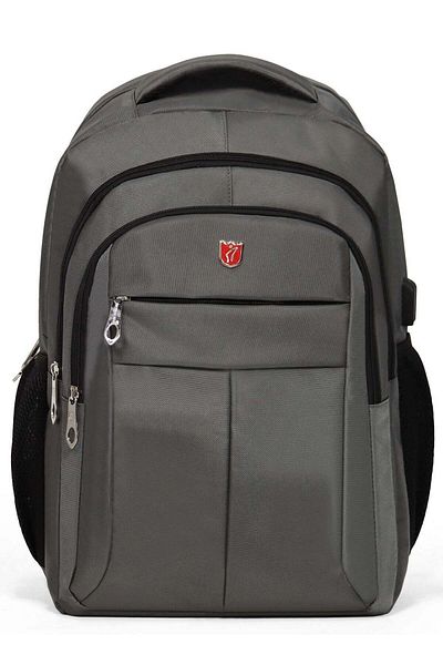 SUMAKA USB Charging Port Laptop Backpack - Approved Travel Backpack - Laptop Bag for Work, School, Vacation