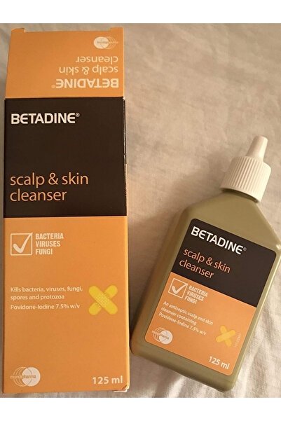 BETADINE منظف فروة الرأس والبشرة (125 مل)