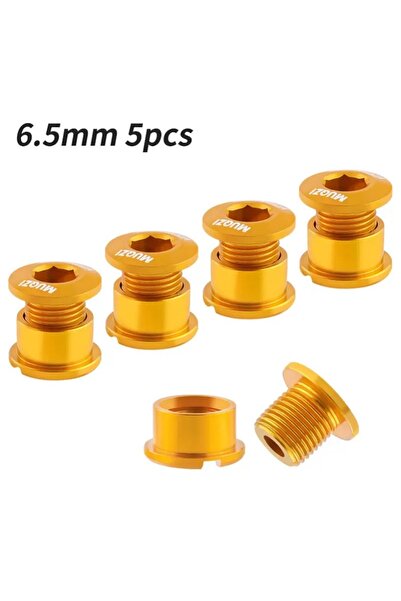 Choice 6.5 مم ذهبي 5 قطع MUQZI 4/5 قطع مسامير سلسلة سلسلة واحدة مزدوجة مسامير...