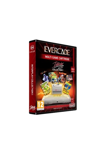 EVERCADE Cartușă multi-joc #4 Interplay Collection 1, 6 în 1, Retro