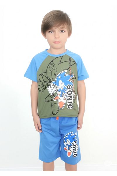 Neefy 2025 Summer New Season 2 Sets 4 Pieces Printed First Quality Combed Cotton Set