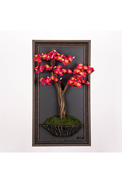 Omnia Concept Bonsai Tablaeu - 2-1B - Mdf Plaka Üzerinde Çerçeveli 3 Boyutlu ...