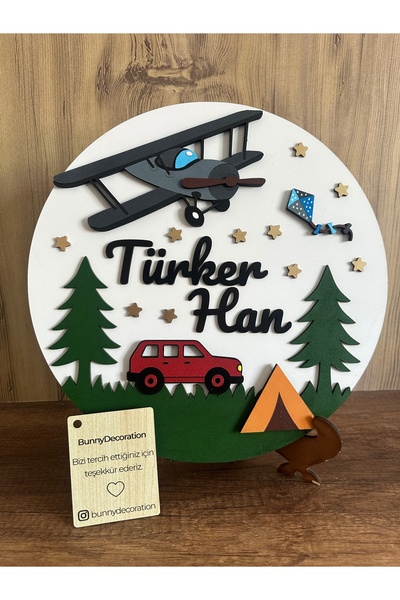 Store Bebek kapı süsü