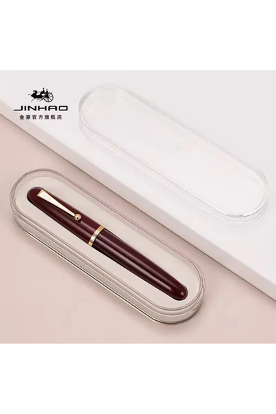 Choice قلم حبر جاف جينهاو 9019 راتنجي جديد بدون علبة #8 EF F M Nib قلم حبر لل...