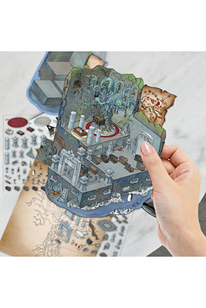 Choice مجموعة واحدة من ملصقات مقبرة الملك لو المصنوعة يدويًا، ملصقات مصغرة لل...